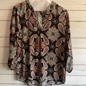 Women’s Split neck Blouse